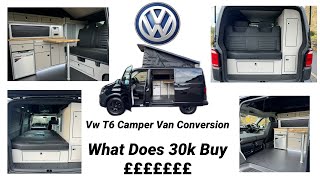 Volkswagen Transporter T6 Camper Van Conversion  Van Life Uk  Buying A Camper [upl. by Aivirt]