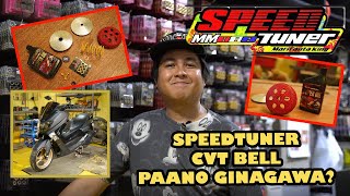 MICKEY MAZO KWENTUHAN PAANO GINAGAWA ANG SPEEDTUNER CVT BELL  FULL SET PANGGILID KABIT SA NMAX [upl. by Scoville807]