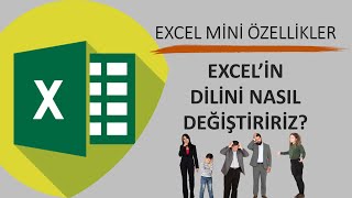 İngilizce Excel Nasıl Türkçe Yapılır  Excelde Dil Nasıl Değiştirilir [upl. by Ennairek914]