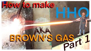 How to build a HHO generator that produces Brown’s Gas safely and successfully Part 1 [upl. by Dirk424]