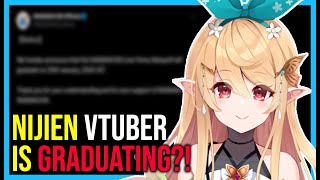 Nijisanji Announces Pomu Rainpuffs Graduation  Nijisanji Members and Hololive Members React [upl. by Kinsler857]