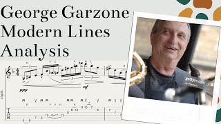 George Garzone Random Triadic Approach JazzFusion Guitar Lesson Outside Legato Lick Analysed [upl. by Dulce]