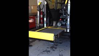 Braun Wheelchair lift installed in a Sprinter Van [upl. by Tartaglia648]