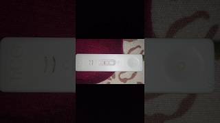 Faint Positive or Evaporation Line pregnancytest preganews shortsfeed [upl. by Ollayos]