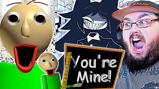 Baldi Youre Mine Reanimated but with extra keyframes amp Basics In Behavior X You’re Mine REACTION [upl. by Rhpotsirhc650]