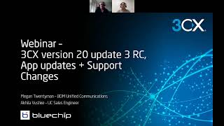 3CX Version 20 update 3 RC App updates  Support Changes [upl. by Loos]