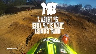 TJ Albright Training for Arenacross at GPF MotoChasin [upl. by Allecram433]