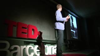 Laughing Our Way to a Better WorldSindre Olav EdlandGryt at TEDxBarcelonaChange [upl. by Ainivad603]