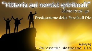 quotVittoria sui nemici spiritualiquot Salmo 182840 [upl. by Welch]