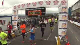 XV MEDIO MARATÓN GRAN BAHÍA VIGBAY 2014 [upl. by Trent875]