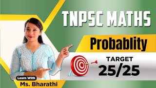 Probablity  Shortcuts and Formulas  TNPSC Maths  Veranda Race [upl. by Ahsal100]