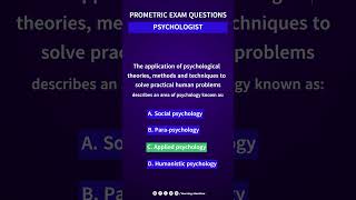 DHA  Prometric exam psychologist  exam questions2024 DHA questions psychologists DHAHAADMOH [upl. by Hanikas]