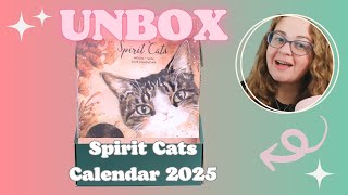 Unboxing Spirit Cats Calendar 2025 spiritcats calendar unboxing [upl. by Afital953]