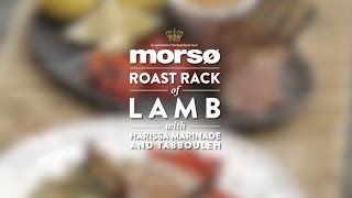 Morsø  Roast Rack of Lamb with Harissa Marinade amp Tabbouleh [upl. by Lynde]