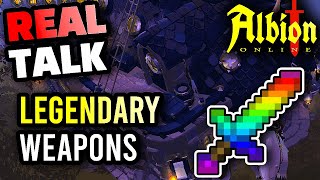 REAL TALK About Legendaries  Albion Online [upl. by Studner28]