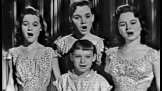 The Lennon Sisters  Greensleeves 1957 [upl. by Iseabal]