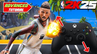 NBA 2K25  easiest ADVANCED DRIBBLE TUTORIAL😈most EFFECTIVE dribble moves [upl. by Tavie]