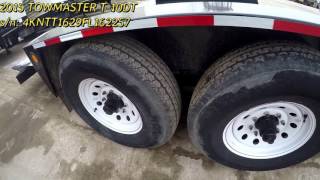 2015 TOWMASTER T10DT TRAILER [upl. by Newsom435]