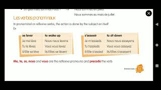 Les verbes pronominauxReflexivePronominal verbs [upl. by Bast420]