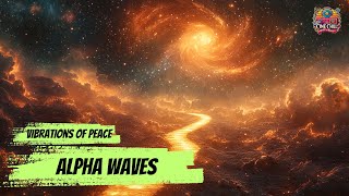 Vibrations of Peace Alpha Waves for Deep Relaxation and Stress Relief [upl. by Hillell622]