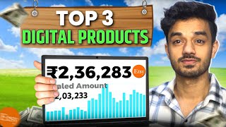 Earn 100000 🤑 With These Top 3 Digital Products To Sell 2024  Trending Categories To Sell On Etsy [upl. by Leimaj]