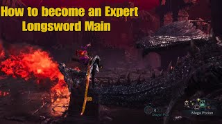 How to become an Expert Longsword Main in MHWI monsterhunter mhwi mhw mhwib [upl. by Manlove]