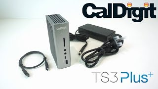 The Ultimate Thunderbolt 3 Dock Caldigit TS3 Plus  Review [upl. by Ylicic34]