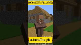 I CREATED MONSTER VILLAGER IN MINECRAFT MINECRAFT lemoncraft [upl. by Naik27]