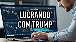 Trump ganhou no EUA é gain Sucesso no Day trade [upl. by Orland]