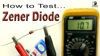 How to Test the Voltage of Zener Diode without variable DC power supply [upl. by Clotilda]