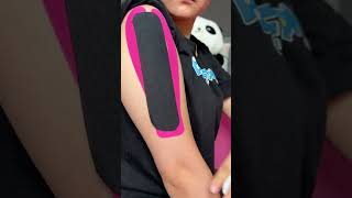 What does kinesiology tape do for your arm？ [upl. by Guimar]