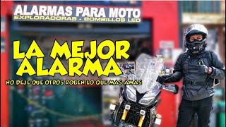 QUE ALARMA es MEJOR para MI MOTO  GPS CANDADO o ALARMA [upl. by Lait]