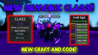 New RIMURU SLIME Class Update  New Boss Codes amp More  A Heros Destiny [upl. by Alue]