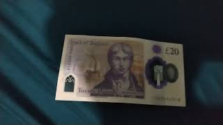 Rare 20 pound note 23 May 2019 original [upl. by Serg]