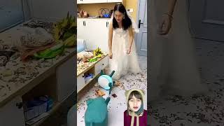 MENANTU HARUS BISA BERES RUMAH cleaning home shortvideo [upl. by Eon466]