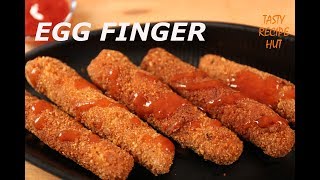 Crunchy Egg Fingers  Easy tea time snacks with less ingredients [upl. by Russell]