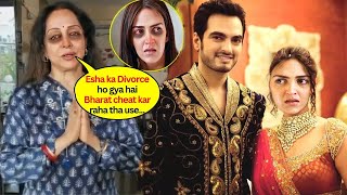 Hema Malini emotional statement after Esha Deol Divorce News confirmed from husband Bharat [upl. by Naesed]