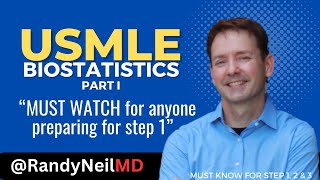 Biostatistics SUMMARY STEP 1  The Basics USMLE [upl. by Lede]