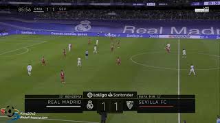 Vinicius Juniors Goal VS Sevilla 4k [upl. by Andriana]