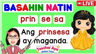 Filipino Reading Lesson  Matutong Bumasa  Pagsasanay sa pagbasa  Teacher Aya Online Tutor [upl. by Icyac956]