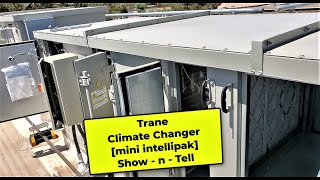 Trane mini intellipak Climate Changer show n tell  Transformer issue [upl. by Nylasoj]