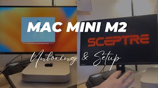 Mac Mini M2 Unboxing amp Setup [upl. by Ramoh844]