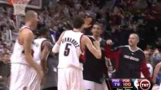 Rudy Fernandez Scores 5 Points in 3 Seconds [upl. by Anaynek197]