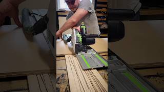 Festool Track SawAmazing Dust Extraction tracksaw festool carpenter chippy woodworking [upl. by Dnalyram]