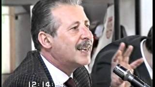 Paolo Borsellino ed Enzo Guidotto a Bassano del Grappa 26011989 [upl. by Radman]