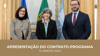 Apresentação do ContratoPrograma da Universidade Aberta [upl. by Bab148]