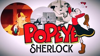 Popeye 1954 Almost Sherlock Holmes [upl. by Marba]