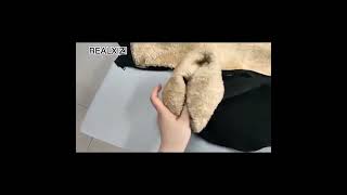 Winter Lambswool Coats Thicken Warm Jackets Long Sleeve Zipper for women [upl. by Okkin14]