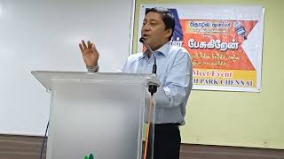 sociogenic biogenic learning adresed at iim park Chennai by mke omar [upl. by Latsyrcal]