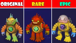 ALL Monsters Original Vs Rare Monsters Vs Epic Monsters  My Singing Monsters [upl. by Un441]